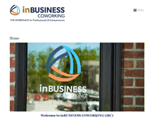 Tablet Screenshot of inbusinesscoworking.com